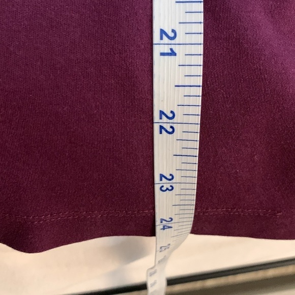Men’s Untuckit Polo 100% Cotton Dark Purple/Burgundy Long Sleeve Shirt. Size. XL - Picture 8 of 8